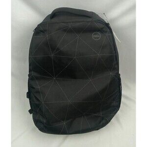 NWT Dell Essential Backpack 15 Black Fits Laptop Up To 15" ES1520P